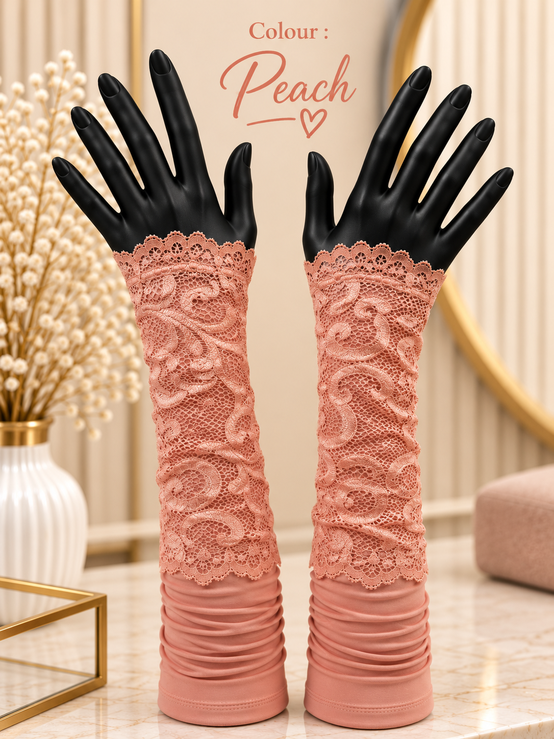 Signature Lace (PEACH)