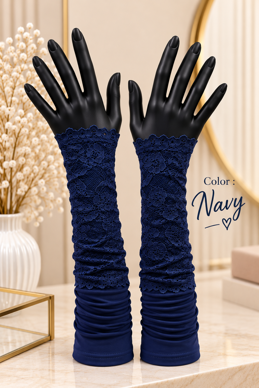 Signature Lace (NAVY)