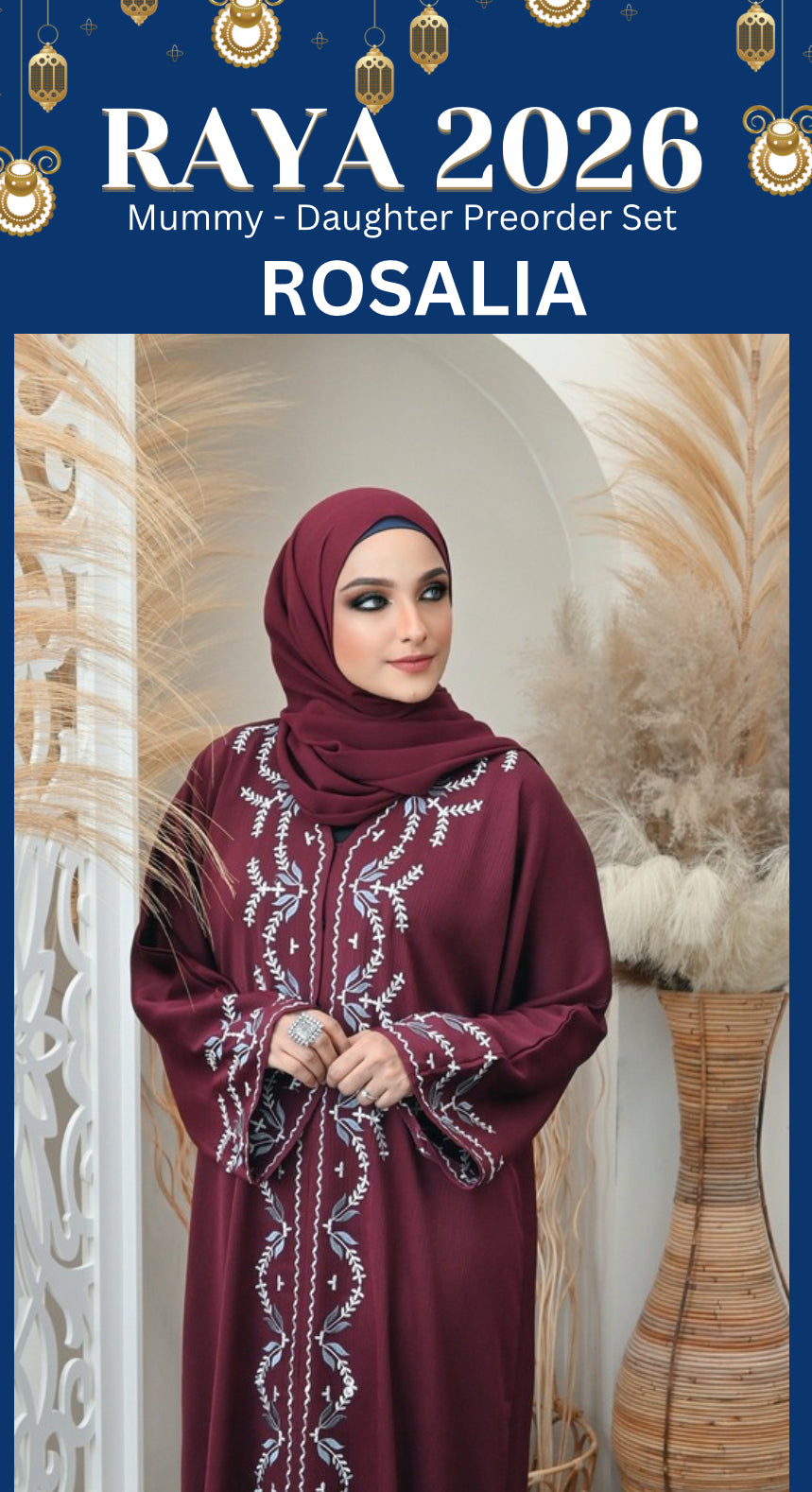 Raya 2026 Preorder Mummy Daughter Sets