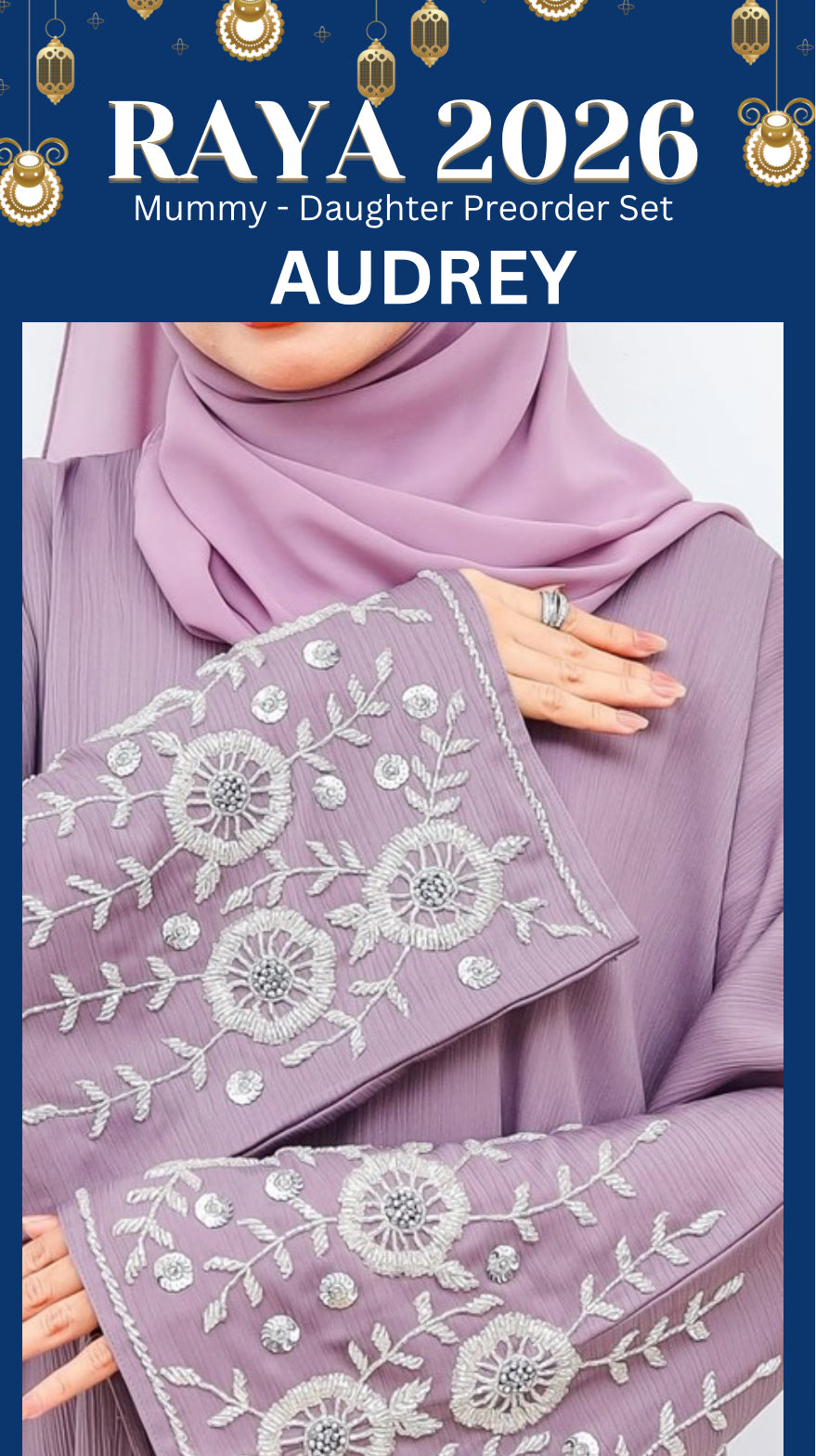 Raya 2026 Preorder Mummy Daughter Sets