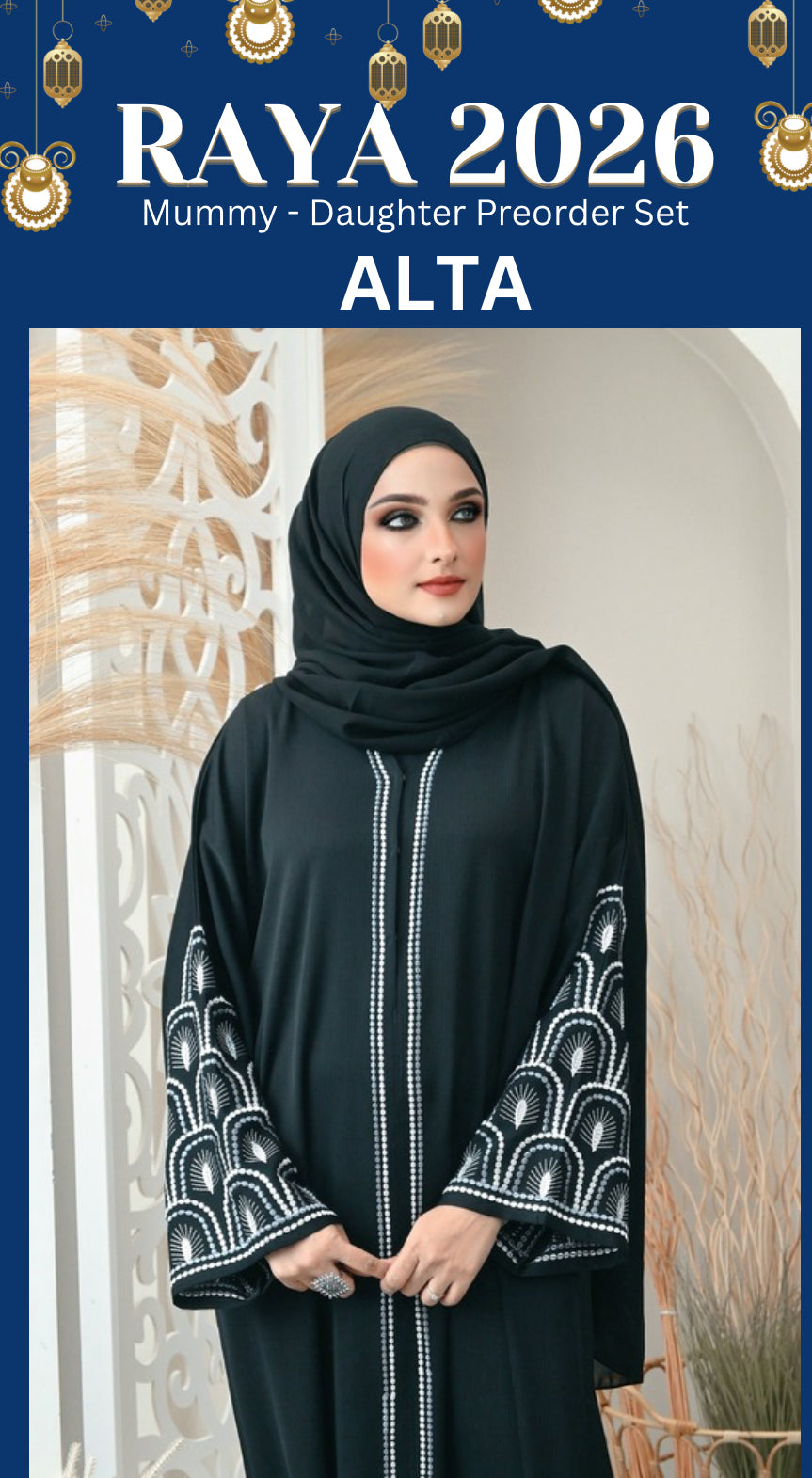 Raya 2026 Preorder Mummy Daughter Sets