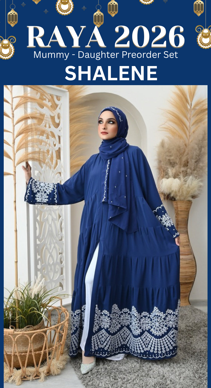 Raya 2026 Preorder Mummy Daughter Sets