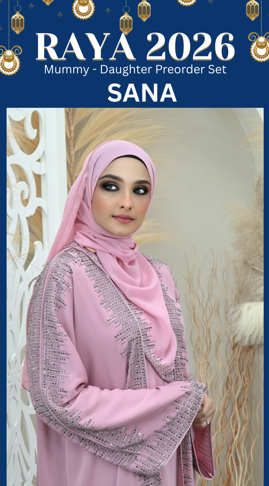 Raya 2026 Preorder Mummy Daughter Sets