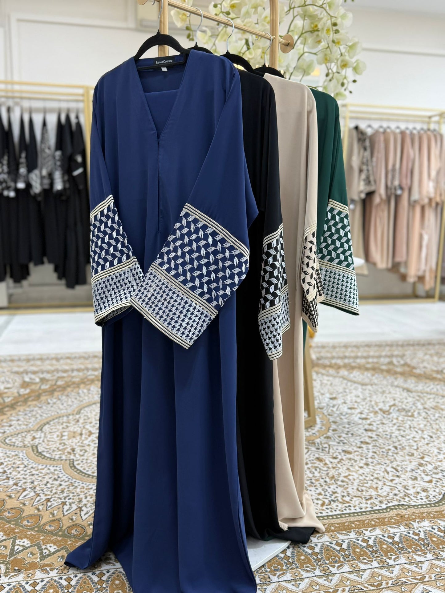 ABAYA HOUNDSTOOTH