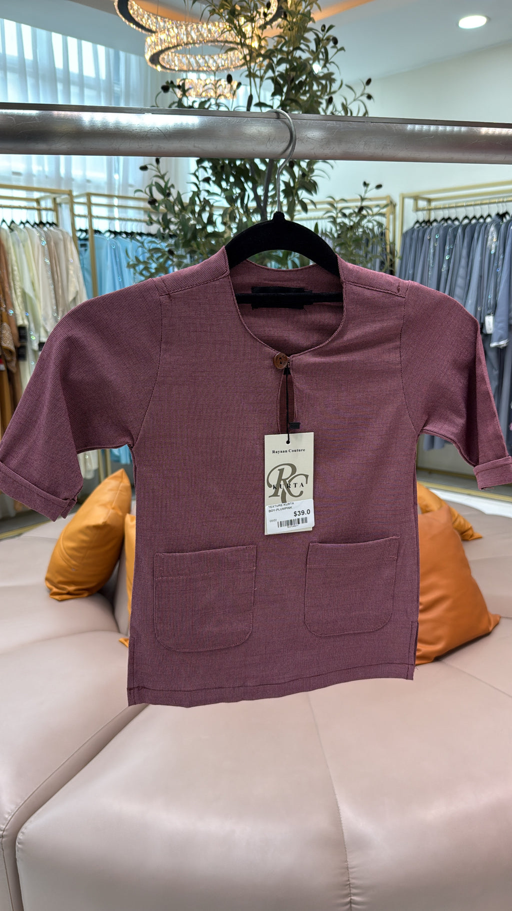 TEXTURE BOYS KURTA' 26
