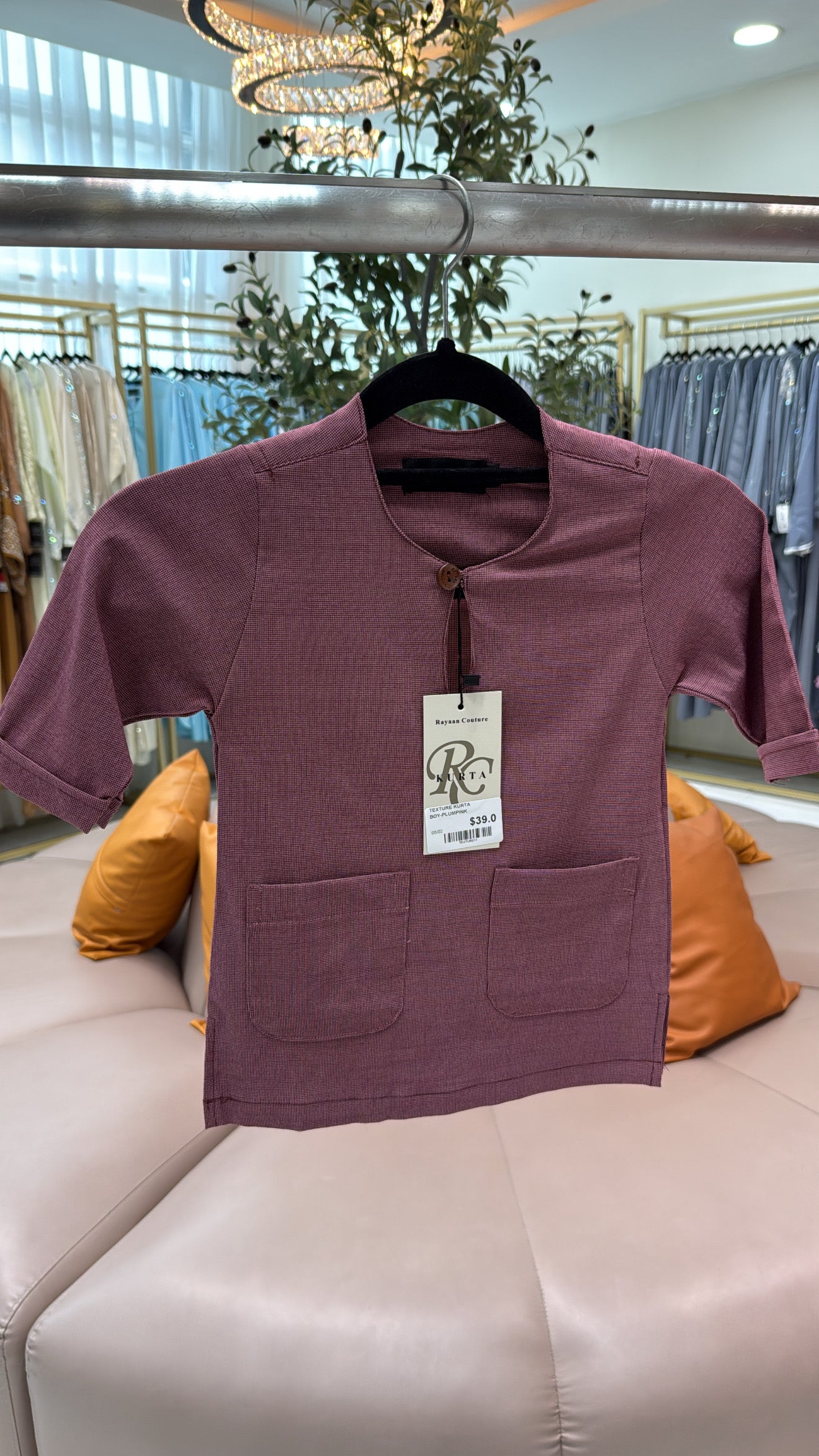 TEXTURE BOYS KURTA' 26