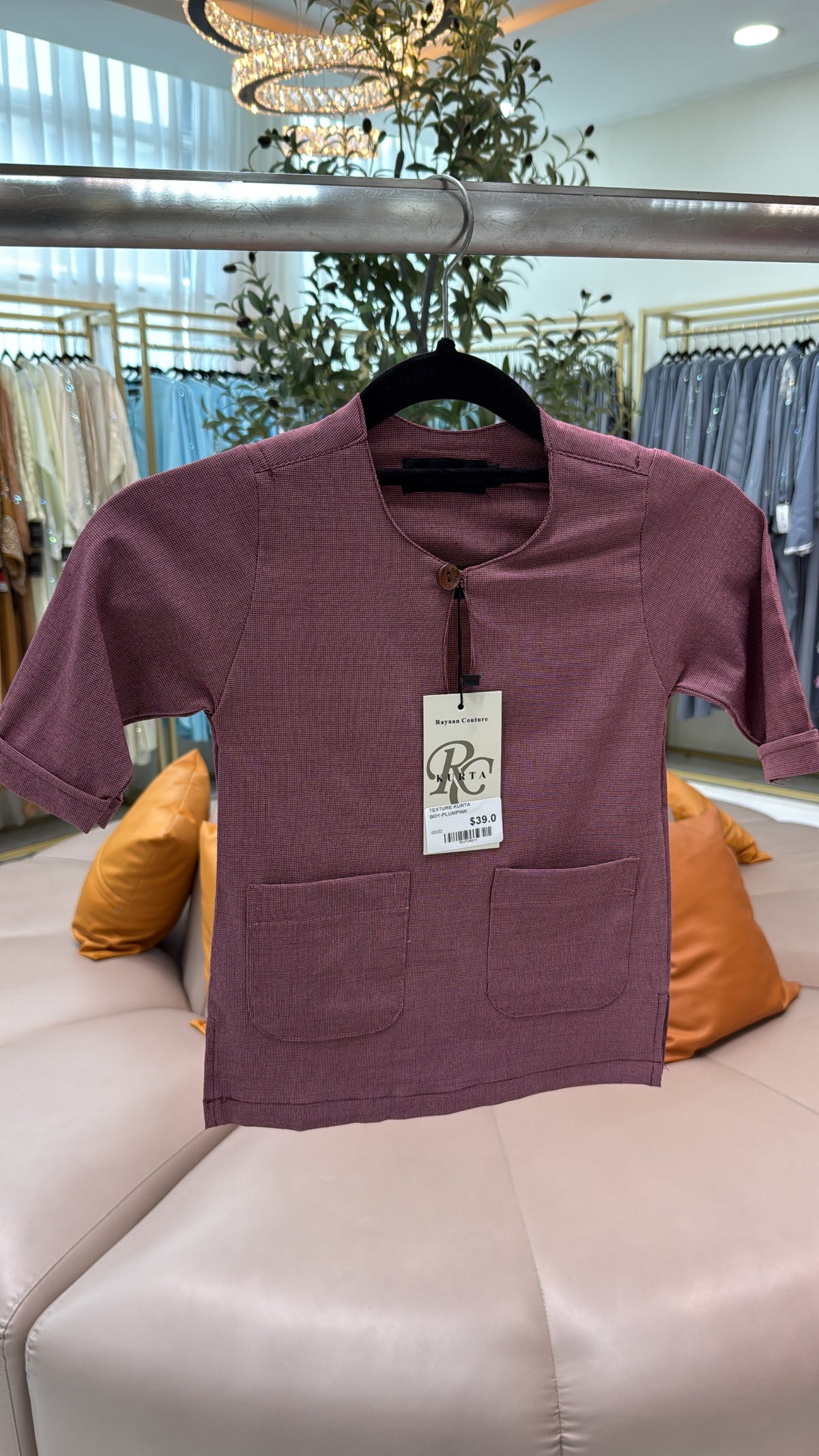 TEXTURE BOYS KURTA' 26